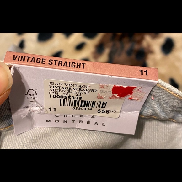 Garage Vintage Straight High Rise - Picture 3 of 3